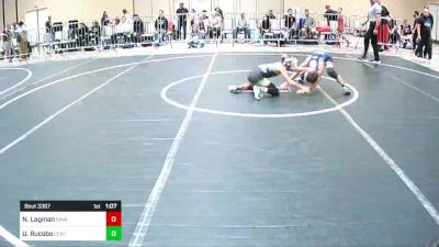 74 lbs Quarterfinal - Noah Lagman, Savage House WC vs Urijah Rucobo, Central Coast Most Wanted