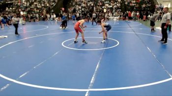 150 lbs Quarterfinal - Elijah Banks, Pikes Peak Warriors Wrestling vs Miguel Contreras, Platte Valley