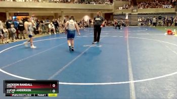 215 lbs Quarterfinals (8 Team) - Lucas Anderson, K-M vs Jackson Randall, LCWM