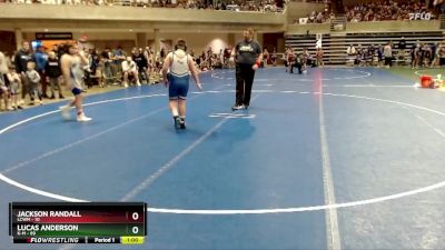 215 lbs Quarterfinals (8 Team) - Lucas Anderson, K-M vs Jackson Randall, LCWM