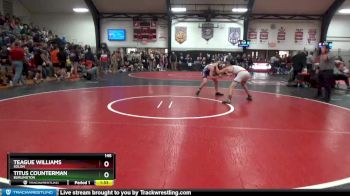 145 lbs 9th Place Match - Teague Williams, Solon vs Titus Counterman, Burlington