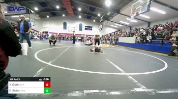 63-77 lbs Rr Rnd 3 - Valerie Clark, Warhorse Wrestling Club vs Eralynn Slaton, Bristow Youth Wrestling