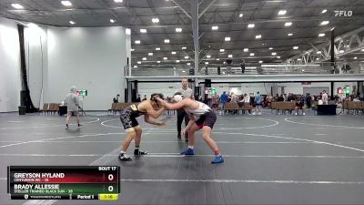 190 lbs Round 5 (8 Team) - Greyson Hyland, Centurion WC vs Brady Allessie, Steller Trained Black Sun