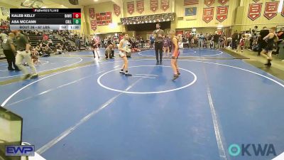 67 lbs Rr Rnd 2 - Kaleb Kelly, Broken Arrow Wrestling Club vs Asa Mccann, Collinsville Cardinal Youth Wrestling