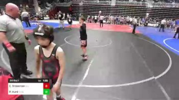 78 lbs Rr Rnd 1 - Christopher Grossman, Billings WC vs Pierce Hurd, Sturgis