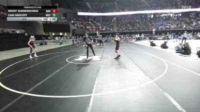 Champ. Round 1 - Griffin Felder, Harrisburg vs Isaac Weerheim, Brandon Valley