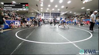 155 lbs Semifinal - Jordan Hedrick, Husky WC vs Eli Boggan, Team Tulsa Wrestling Club