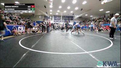 155 lbs Semifinal - Jordan Hedrick, Husky WC vs Eli Boggan, Team Tulsa Wrestling Club