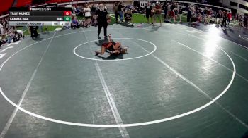 56.2-59.9 lbs Champ. Round 5 - Tilly Kunze vs Lanaia Bal, Hawaii