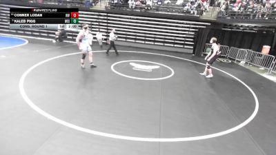6A 215 lbs Cons. Round 1 - Conner Lodan, Riverton vs Kaleb Pigg, Westlake