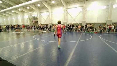 103 lbs Cons. Round 2 - Eliijah Orton, Evanston Elite vs Nixon Dye, Cougars Wrestling Club