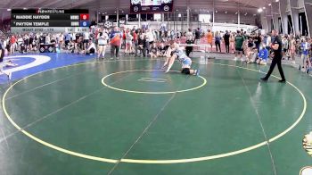 190 lbs Semis - Maddie Hayden, Michigan Revolution Wrestling Club vs Payton Temple, Doom Wrestling