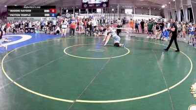 190 lbs Semis - Maddie Hayden, Michigan Revolution Wrestling Club vs Payton Temple, Doom Wrestling