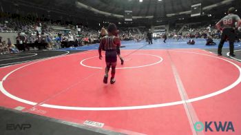 56 lbs Rr Rnd 4 - JJ Clark, Buck Pride Wrestling vs Harvey Bettinger, Wagoner Takedown Club