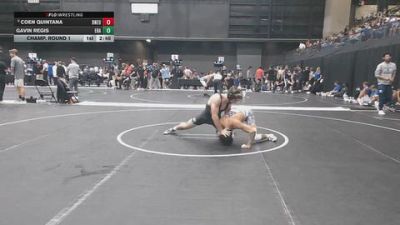 165 lbs Champ. Round 1 - Gavin Regis, Embry-Riddle (Ariz.) vs Coen Quintana, Doane University