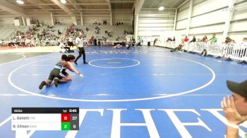 95 lbs Rr Rnd 3 - Luca Galietti, The Hunt Wrestling Club Orange vs Benjamin Ellison, Noke Wrestling RTC