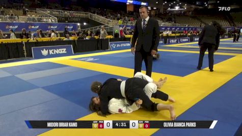 OLIVIA BIANCA PARKS vs MIDORI BRIAR KANO 2026 Pan Jiu Jitsu IBJJF Championship