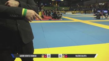 Aaron Fuentes Romero vs Valerio Galiffa 2026 IBJJF European NoGi