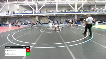 157 lbs Consi Of 8 #2 - Ben Barton, Lock Haven University vs Dylan Weaver, Rutgers University-Unattached