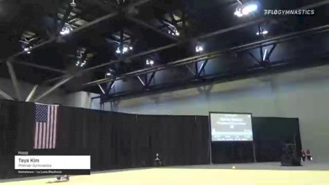 Taya Kim - Hoop, Premier Gymnastics - 2021 USA Gymnastics Championships