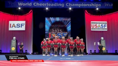 BM Gymnastic - Fire All Stars [2025 L6 International Open Large Coed Finals] 2025 The Cheerleading Worlds