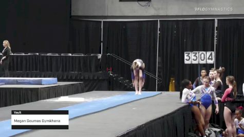 Megan Goumas Gymkhana Gymnastics - Vault - 2022 Elevate the Stage Huntsville presented by SportsMED & Crestwood