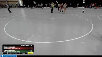 157 lbs Cons. Round 7 - Gavin Ramos, NXT Level Wrestling Academy vs Ryan Currier, Mayo Quanchi Wrestling Club