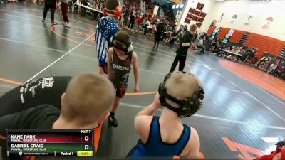 53 lbs Cons. Round 2 - Kane Park, Powell Wrestling Club vs Gabriel Craig, Powell Wrestling Club