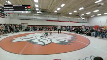 132 lbs Finals (8 Team) - David Emery, Pinedale vs Kolby Wall, Worland High School