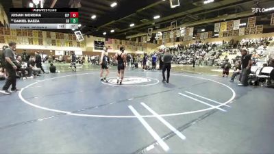 144 lbs Cons. Round 6 - Daniel Baeza, San Dimas vs Josiah Moreira, Esperanza