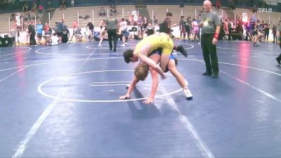 135 lbs Cons. Round 5 - Ashton Jewell, Hartland WC vs Finn Buchanan, Buchholz High School