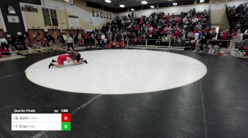 190 lbs Quarterfinal - Braydon Sohn, Conard vs Talil Gray, Stamford