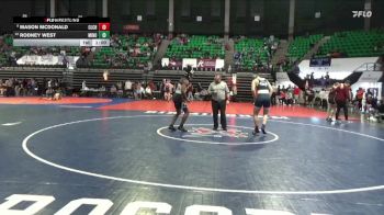 6A 175 lbs Cons. Round 4 - Mason Mcdonald, Clay Chalkville vs Rodney West, Minor