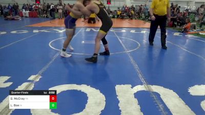 C-160 lbs Quarterfinal - Gavyn McCray, PA vs Lucas Boe, IN