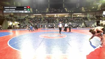 130 lbs Consolation - Tanner Stewart, Oconee Youth Wrestling vs Noah Foster, South Georgia Athletic Club