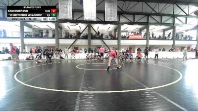 142-150 lbs Champ. Round 1 - Christopher Velasquez, Aurora (West Aurora) vs Sam Robinson, Premier Wrestling Center