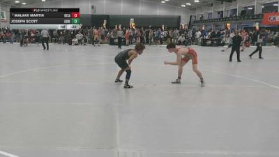 138 lbs Cons. Rd Of 16 - Malakii Martin, Bear Cave vs Joseph Scott, Golden Bears