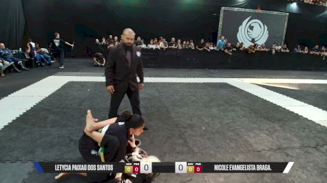 NICOLE EVANGELISTA BRAGA. vs LETYCIA PAIXAO DOS SANTOS 2026 CBJJE Brazilian Jiu-Jitsu Championship