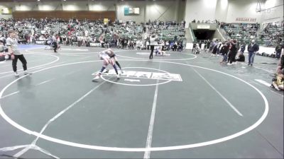 83 lbs Quarterfinal - William Kehl, Chester Wrestling vs Jace Shearer, Klamath Basin Warriors