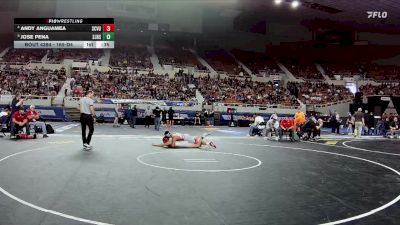 165-D4 5th Place Match - Andy Anguamea, Santa Cruz Valley Union High School vs Jose Pena, St. Johns High School