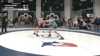 85 kg Quarters - Spencer Davern, Beast Mode Wrestling vs Elias Green, Askren Wrestling Academy