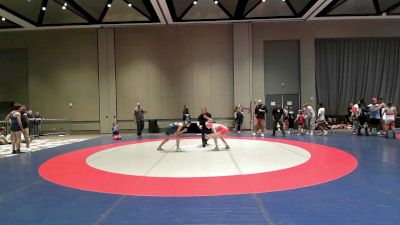 100 lbs Cons. Semis - Makenna McMahon, GA vs Avalie Gantt, SC
