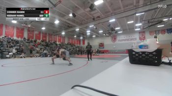 150 lbs Cons. Round 2 - Conner Hagen, Douglas County vs Keenan Hamel, Green River