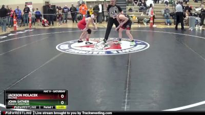 105 lbs Cons. Round 2 - Jackson Molacek, Willmar vs John Sather, Pinnacle Wrestling