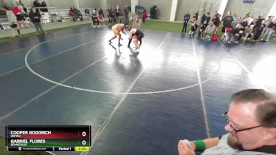 190 lbs Cons. Round 5 - Cooper Goodrich, Uintah vs Gabriel Flores, Bonneville