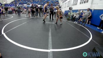 3rd Place - Bane Rolan, Mcalester Youth Wrestling vs Landon Mccain, Harrah Little League Wrestling