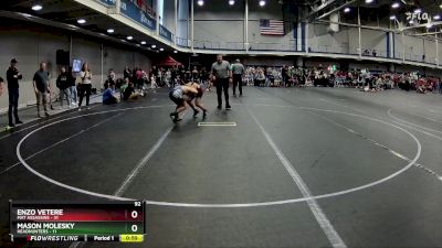 92 lbs Round 1 (10 Team) - Enzo Vetere, Mat Assassins vs Mason Molesky, Headhunters