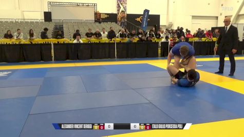 Italo Giulio Porcedda Poli vs Alexander Vincent DeRiggi 2024 World IBJJF Jiu-Jitsu No-Gi Championship