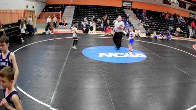 60 lbs 1st Place Match - Bryce Writt, Young Guns WC vs Coen Pierno, Connellsville