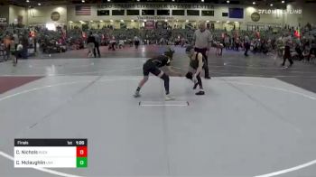 83 lbs Final - Coda Nichols, Buckaroo Wrestling Club vs Carter Mclaughlin, USA Gold